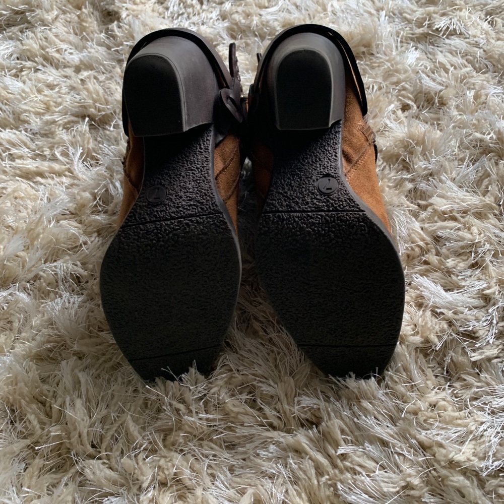 Brown Ankle Booties - Picture 4 of 4